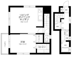 ルア浜田山の物件間取画像